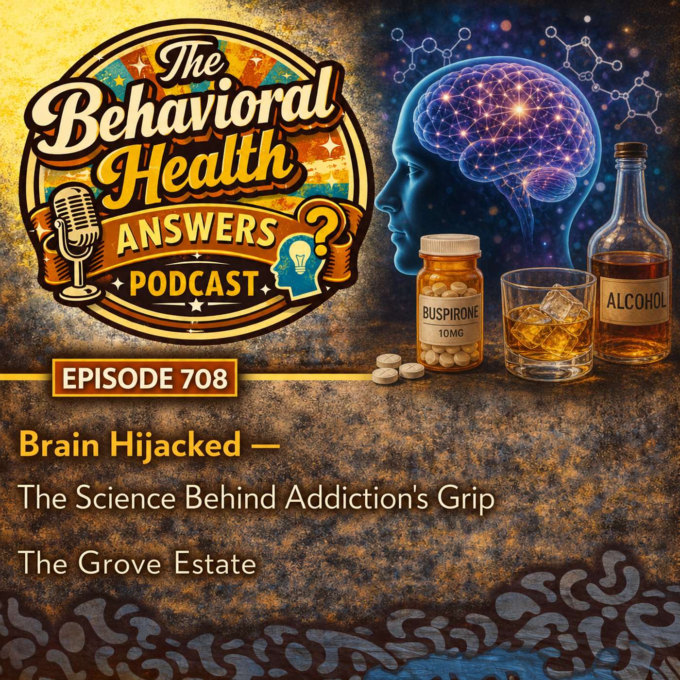 Episode 708: Brain Hijacked - The Science Behind Addiction's Grip | The Grove Estate episode artwork