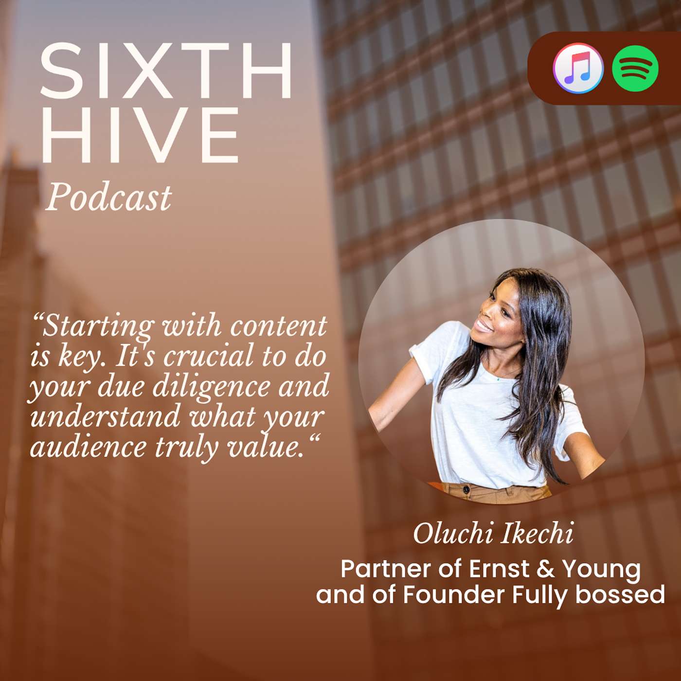 How to become a partner at EY - Oluchi Ikechi's Journey to Black Excellence episode artwork