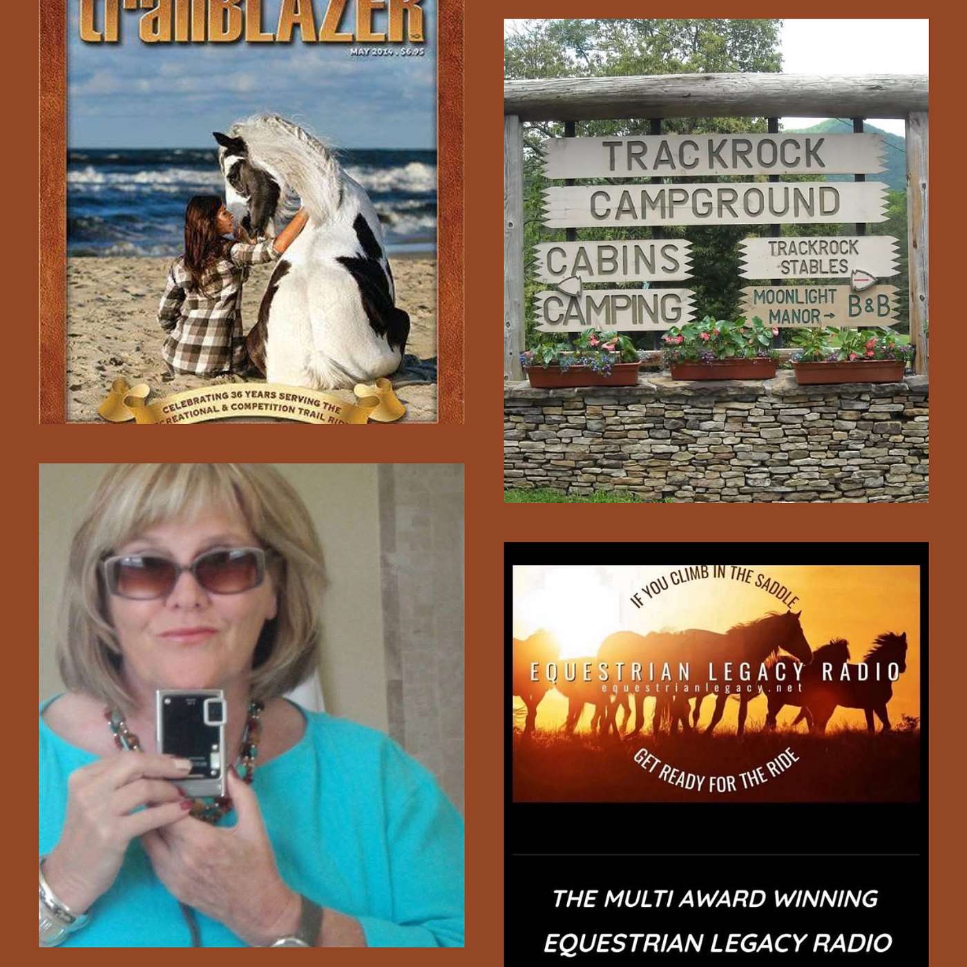 Susana Gibson and Trackrock Campground & Stables on SADDLE UP AMERICA!