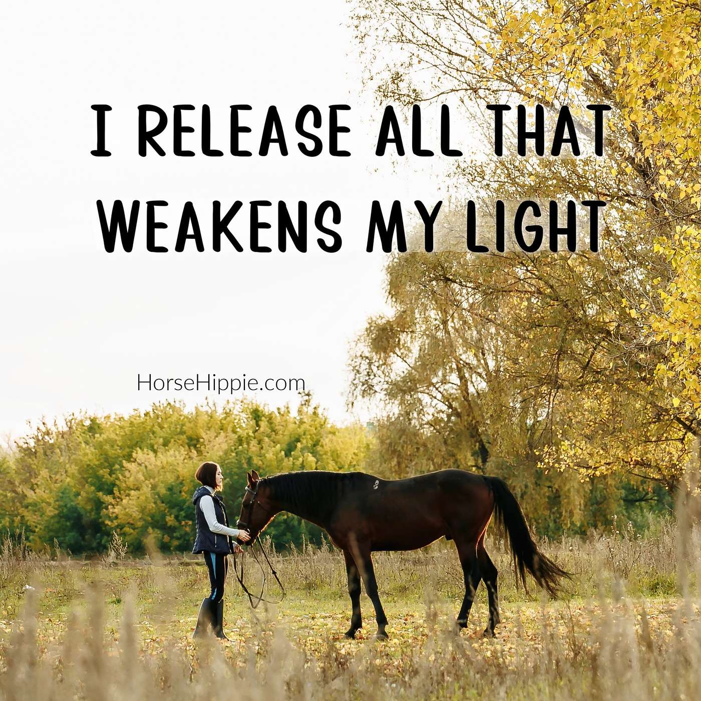 Release What Weakens Your Light