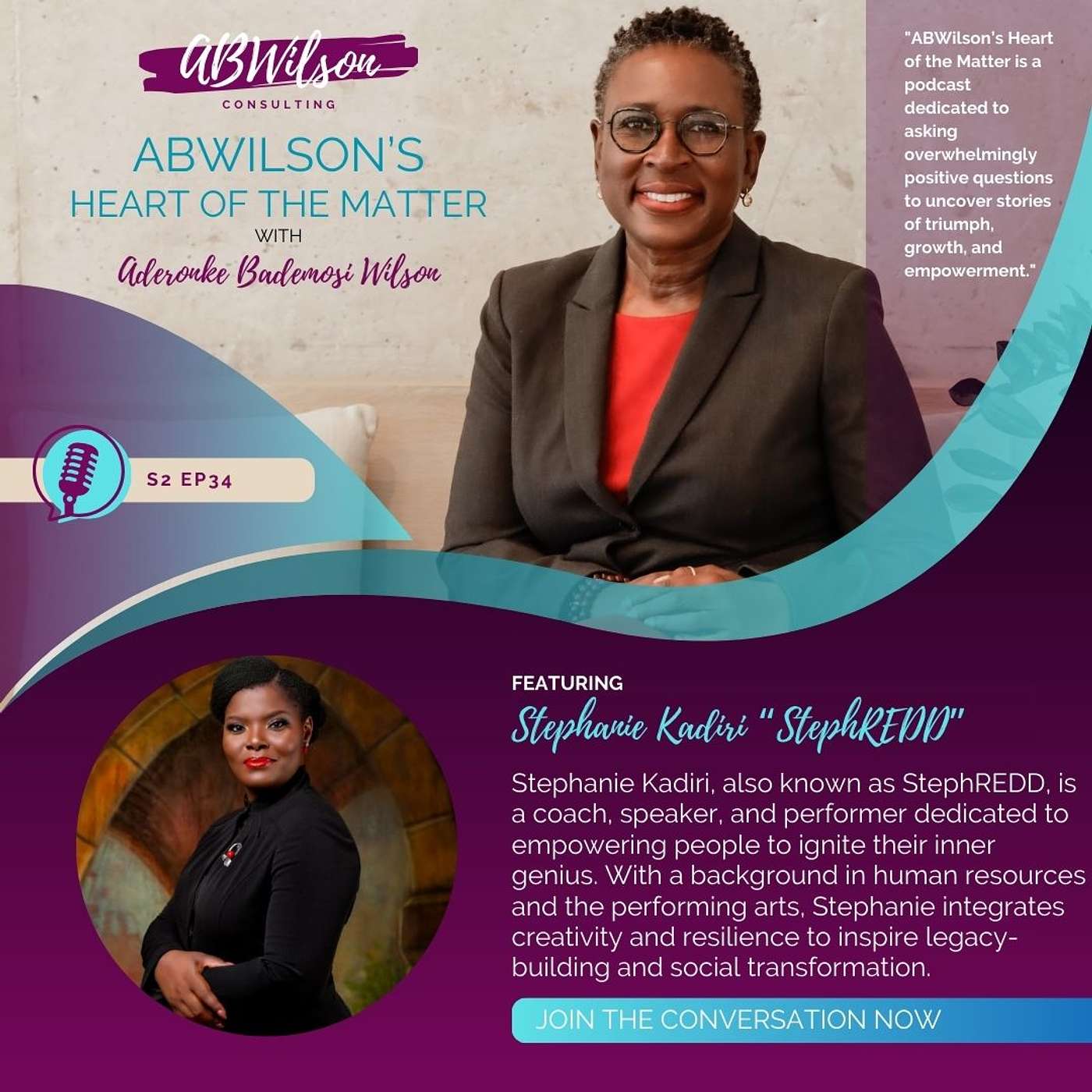 S2 Ep34. Igniting Your Genius: A Journey of Resilience and Passion with Stephanie Kadiri