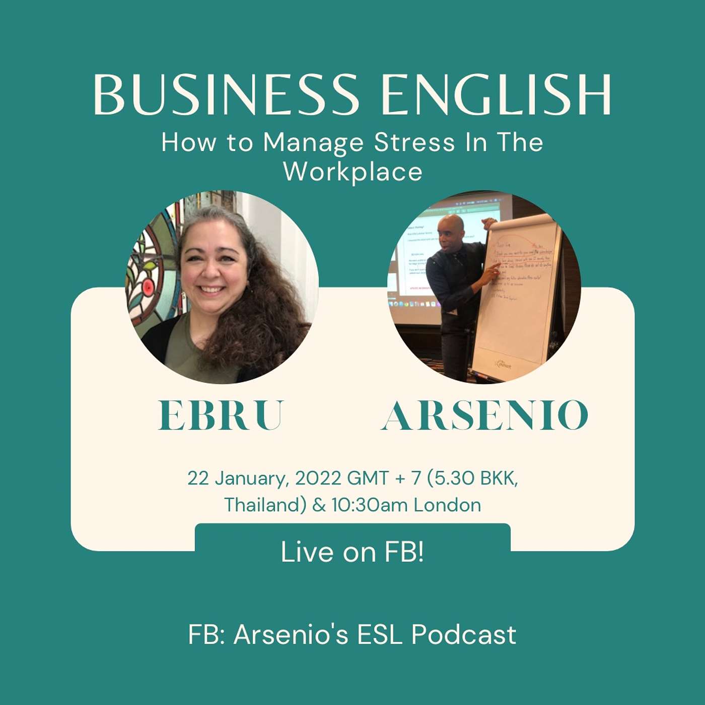 Business Talks | S2 E1 | Ebru on Managing Stress in Your Personal/Work Life episode artwork