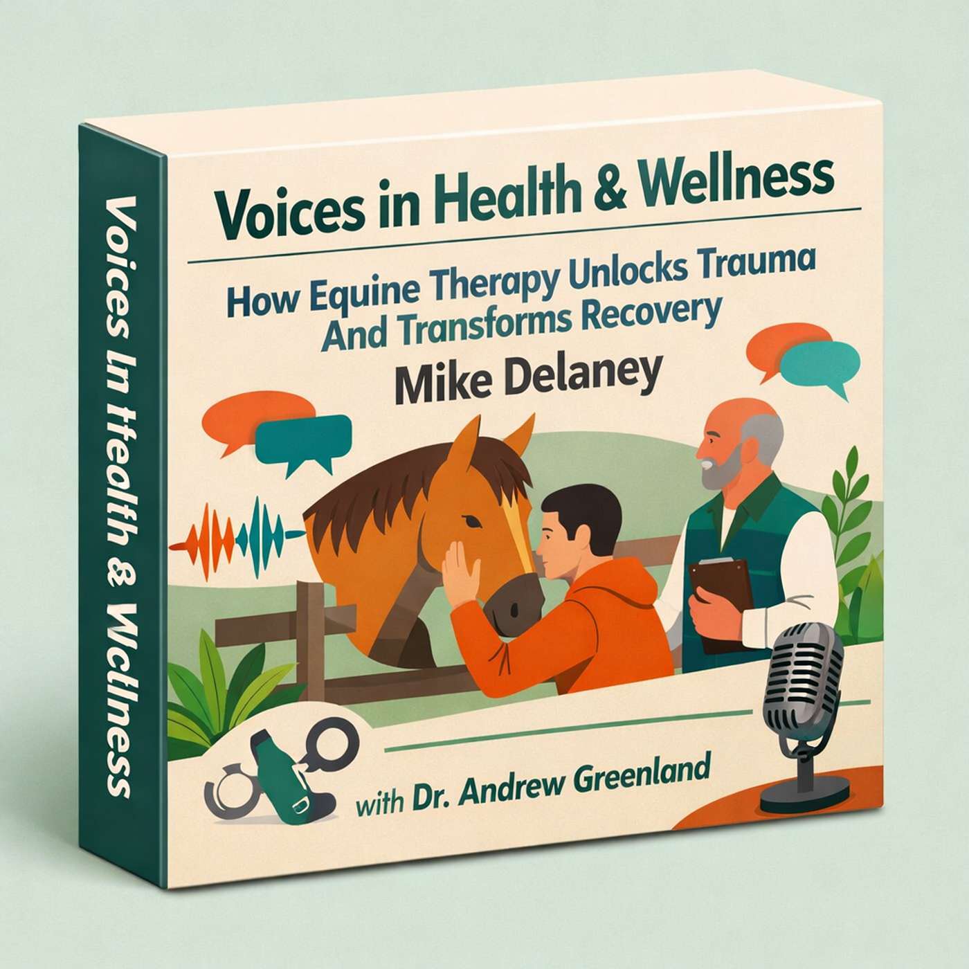 How Equine Therapy Unlocks Trauma And Transforms Recovery with Mike Delaney episode artwork