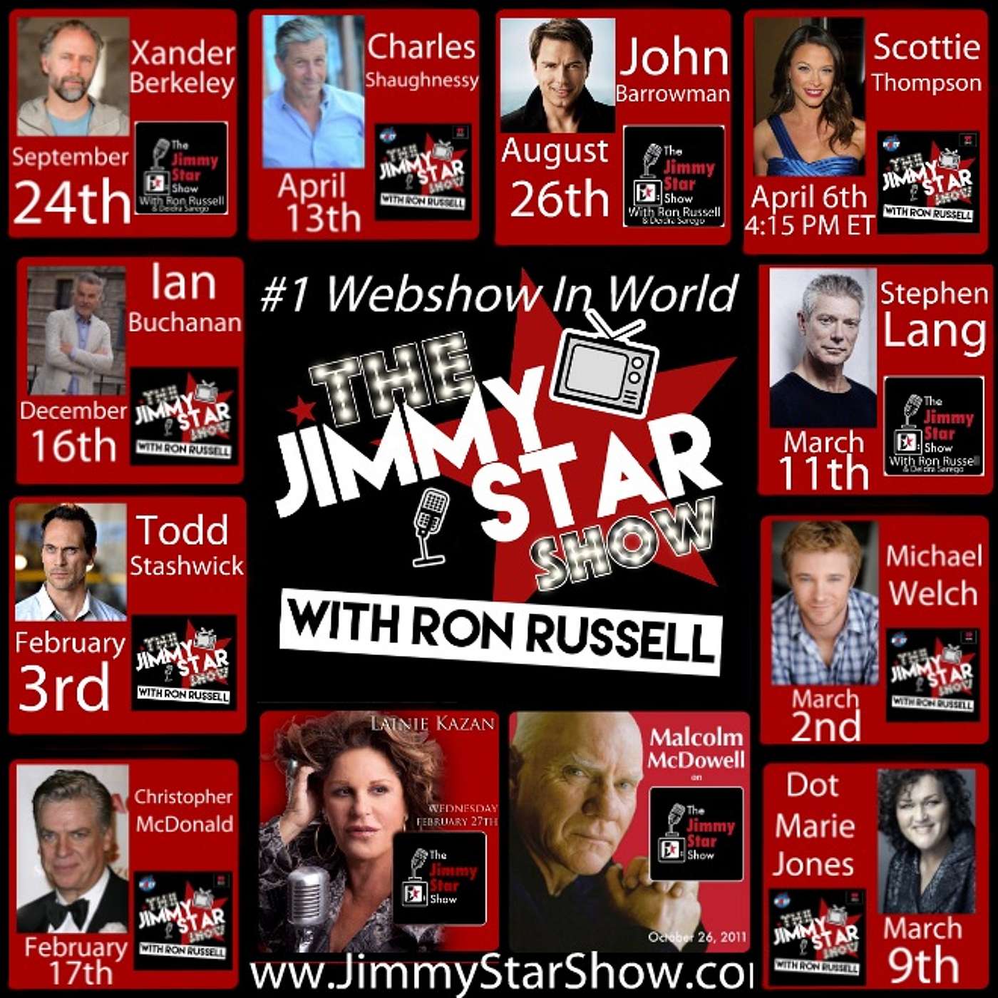 The Jimmy Star Show Hosts With Super Dog Brandi Star