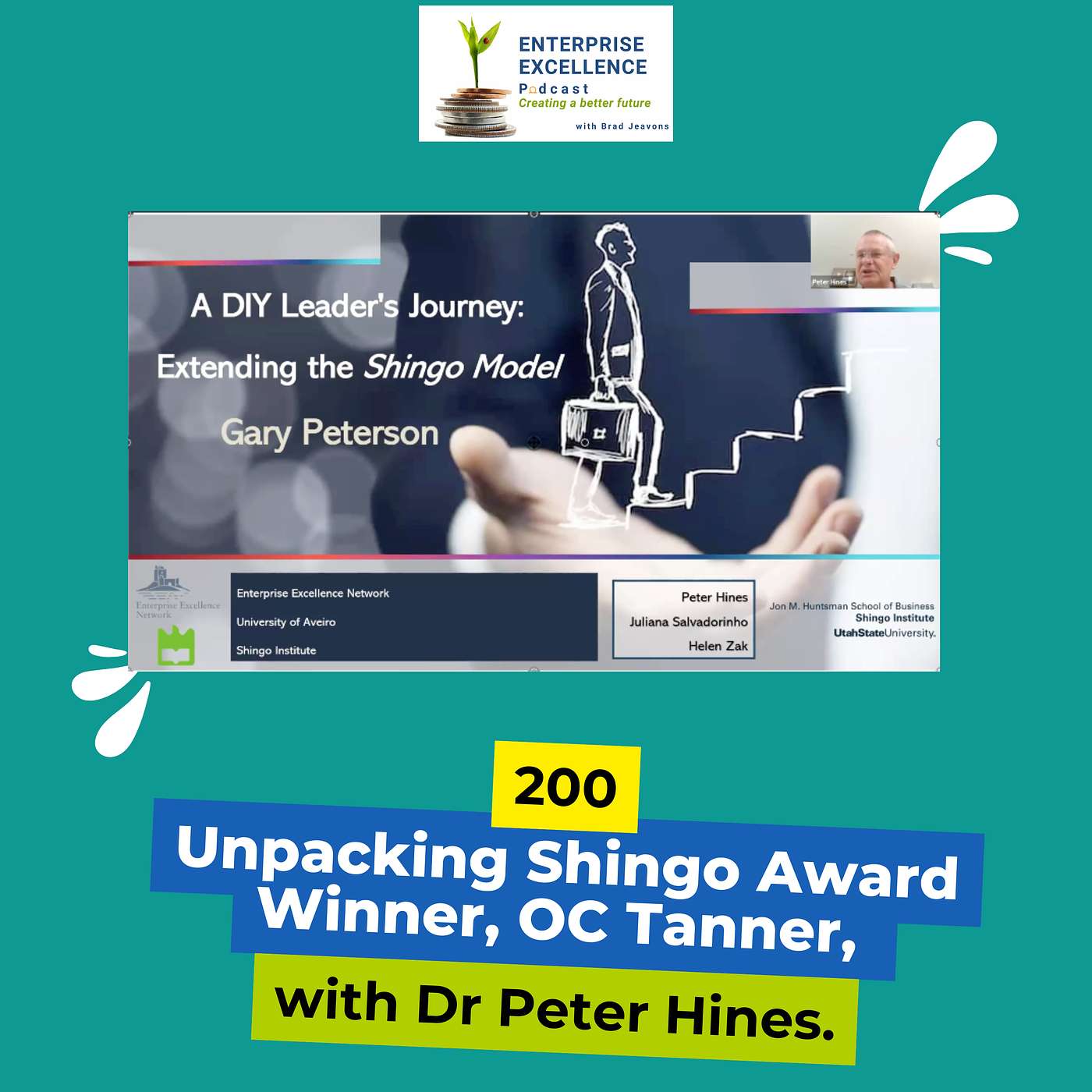 200 Unpacking Shingo Award Winner, OC Tanner, with Dr Peter Hines.