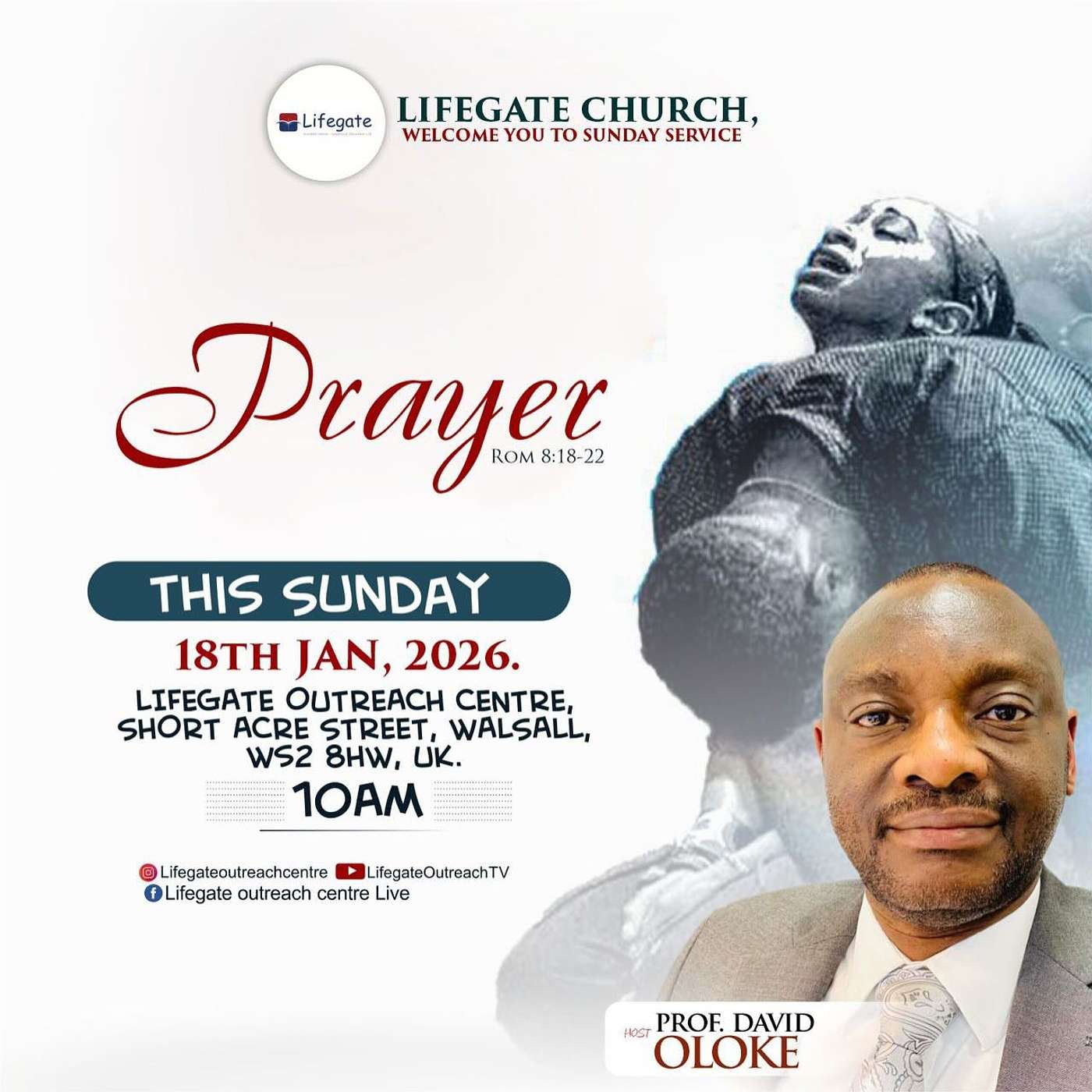 Prayer (Session 3) - Lifegate Church - 18.1.26 episode artwork