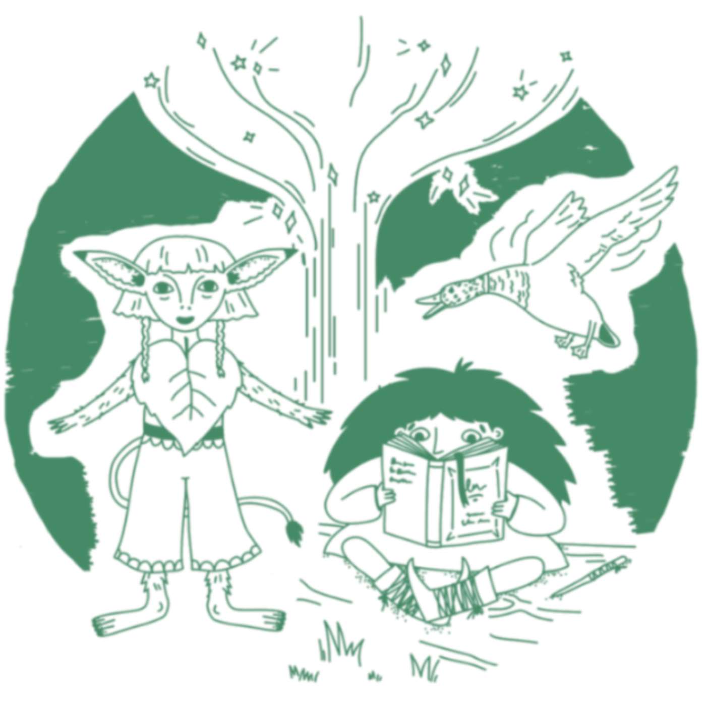 Tilia og de fortryllede fugle - Gyldensteen Strand