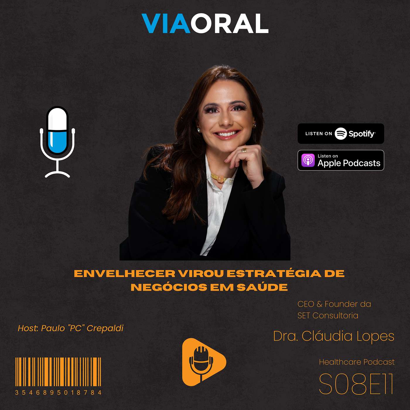 Envelhecer virou estratégia de negócios em saúde com Dra. Cláudia Lopes