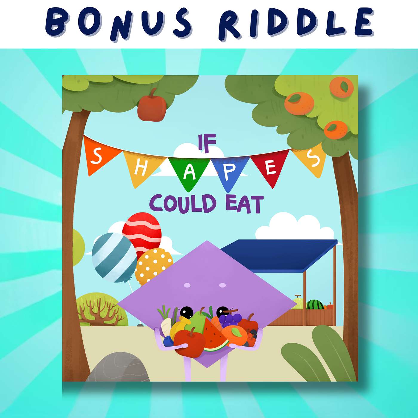 If Shapes Could Eat comes with a Cookie Recipe Based on the Book | BONUS RIDDLE