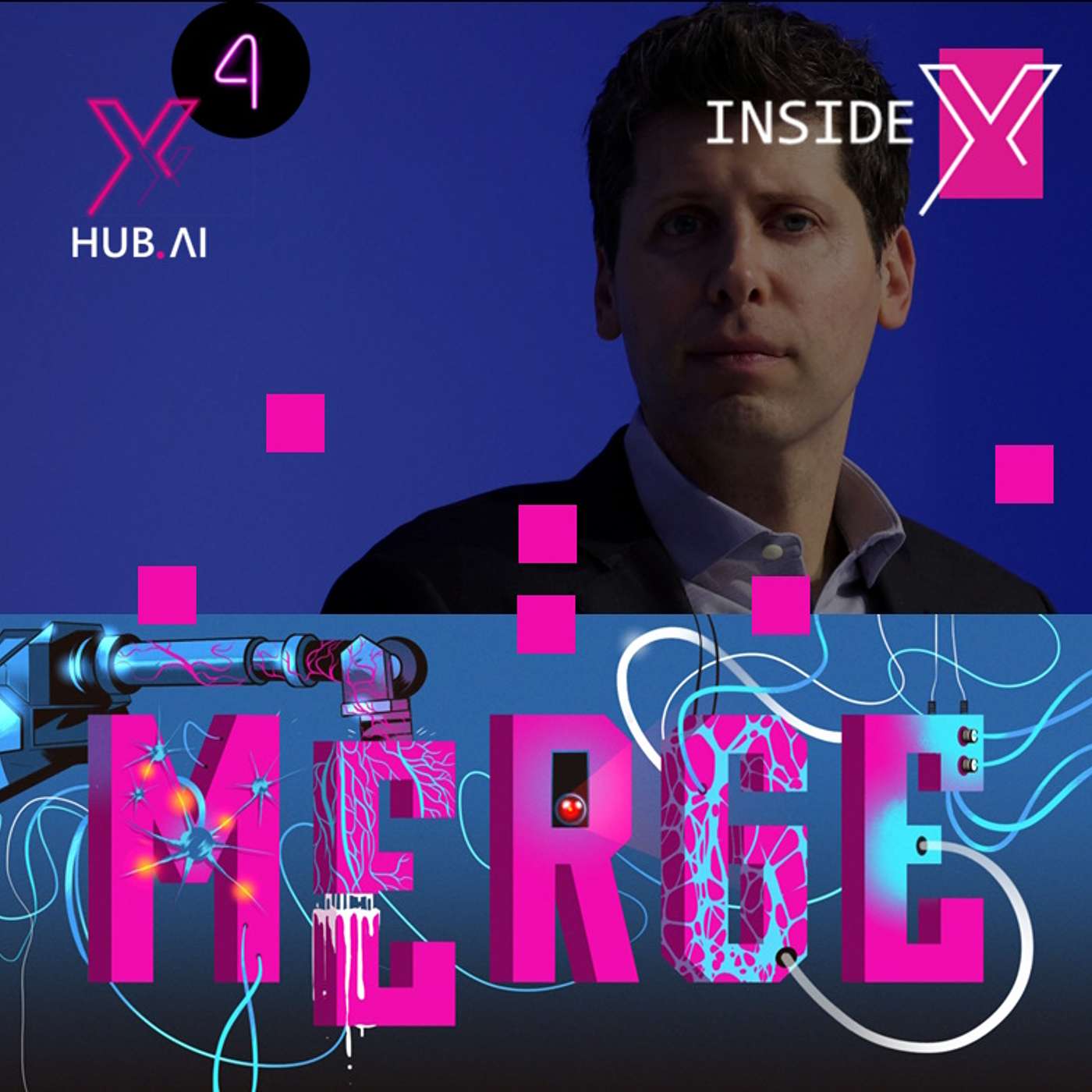 T4.E28. INSIDE X : SAM ALTMAN The Merge. Fusión humanos-máquinas. Singularidad.Coevolución.