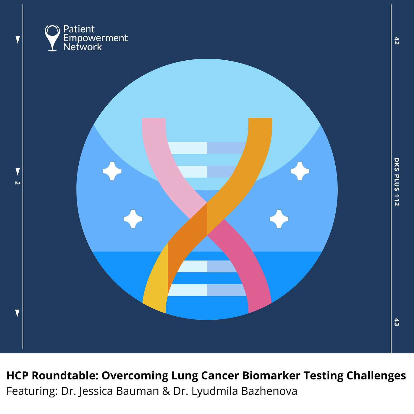 HCP Roundtable: Overcoming Lung Cancer Biomarker Testing Challenges episode artwork