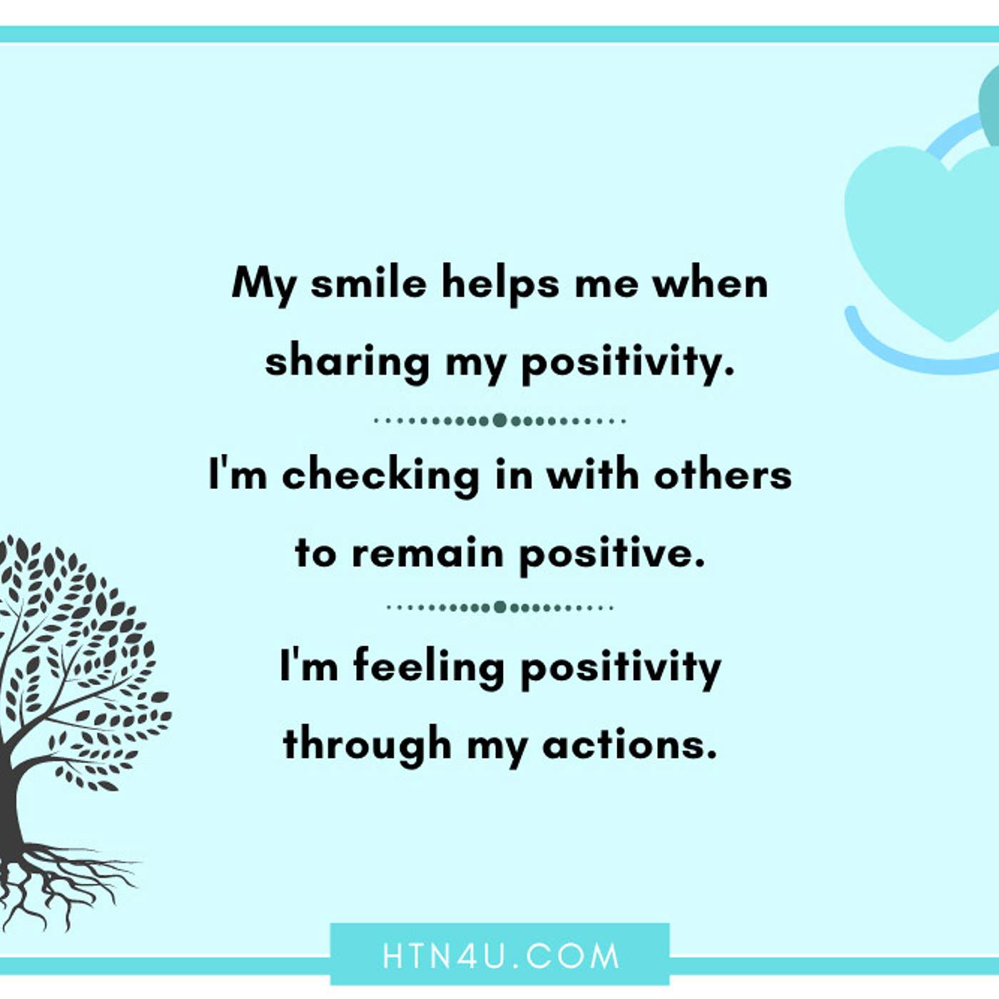 HTN4U Unlimiting Affirmations on Positivity #232
