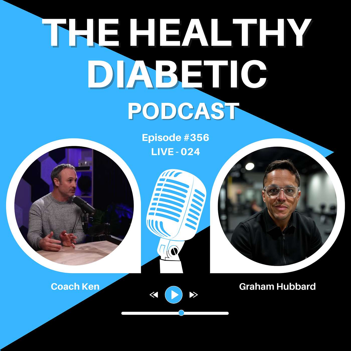 #356:The Difference Between Medical Advice and Real-Life Diabetes Experiences - (LIVE-024)