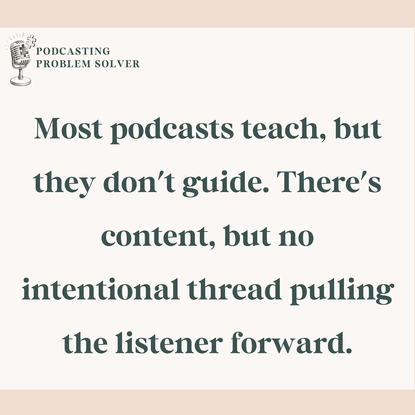 71: Is Your Podcast Listener Journey Clear?