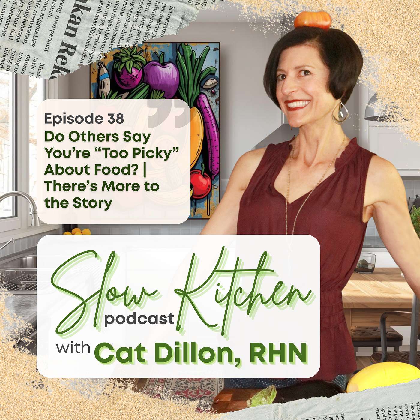Episode 38: "Do Others Say You’re 'Too Picky' About Food? | There’s More to the Story" episode artwork