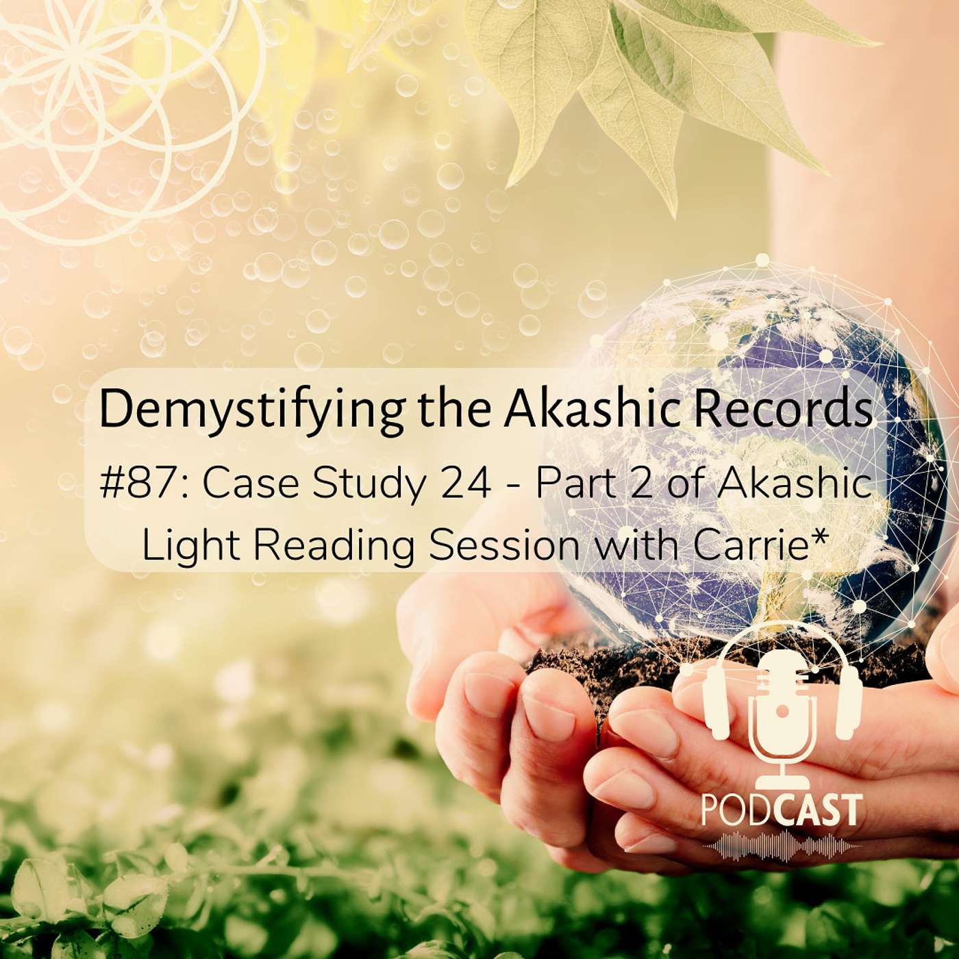 #87: Case Study 24 - Part 2 of Akashic Light Reading Session with Carrie*