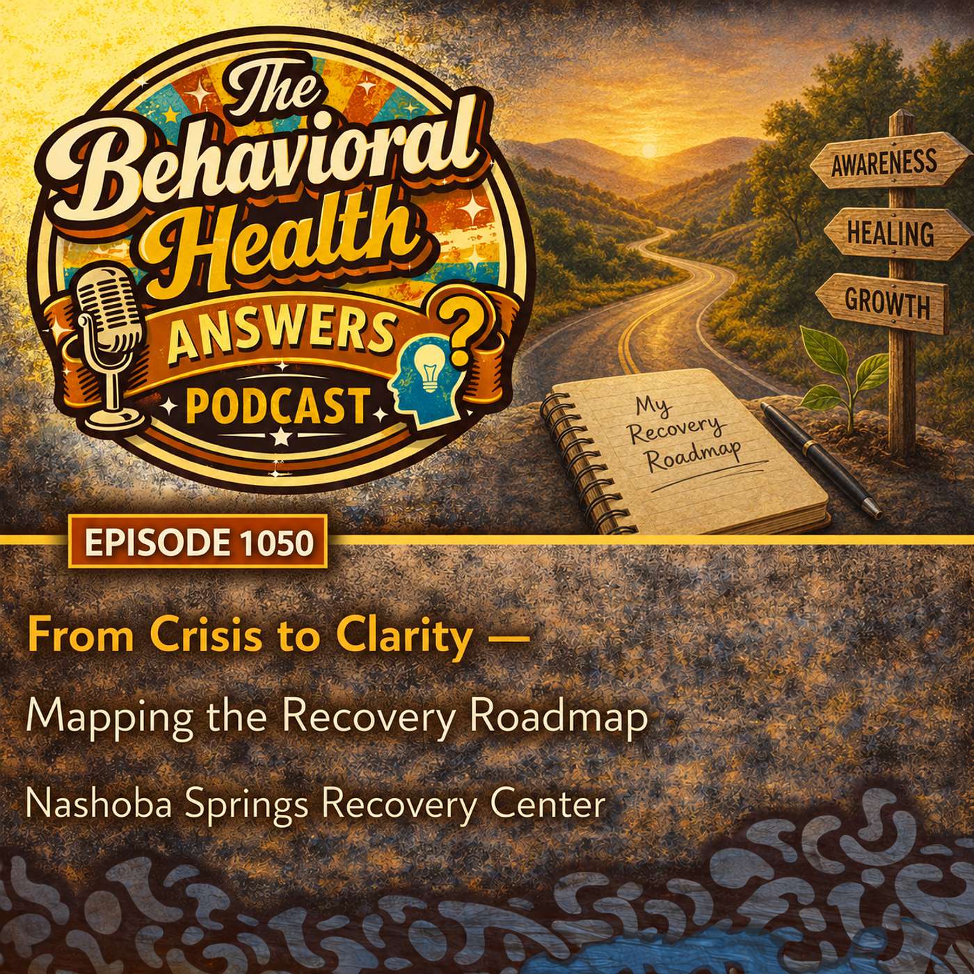 Episode 1050: From Crisis to Clarity - Mapping the Recovery Roadmap | Nashoba Springs Recovery Center episode artwork