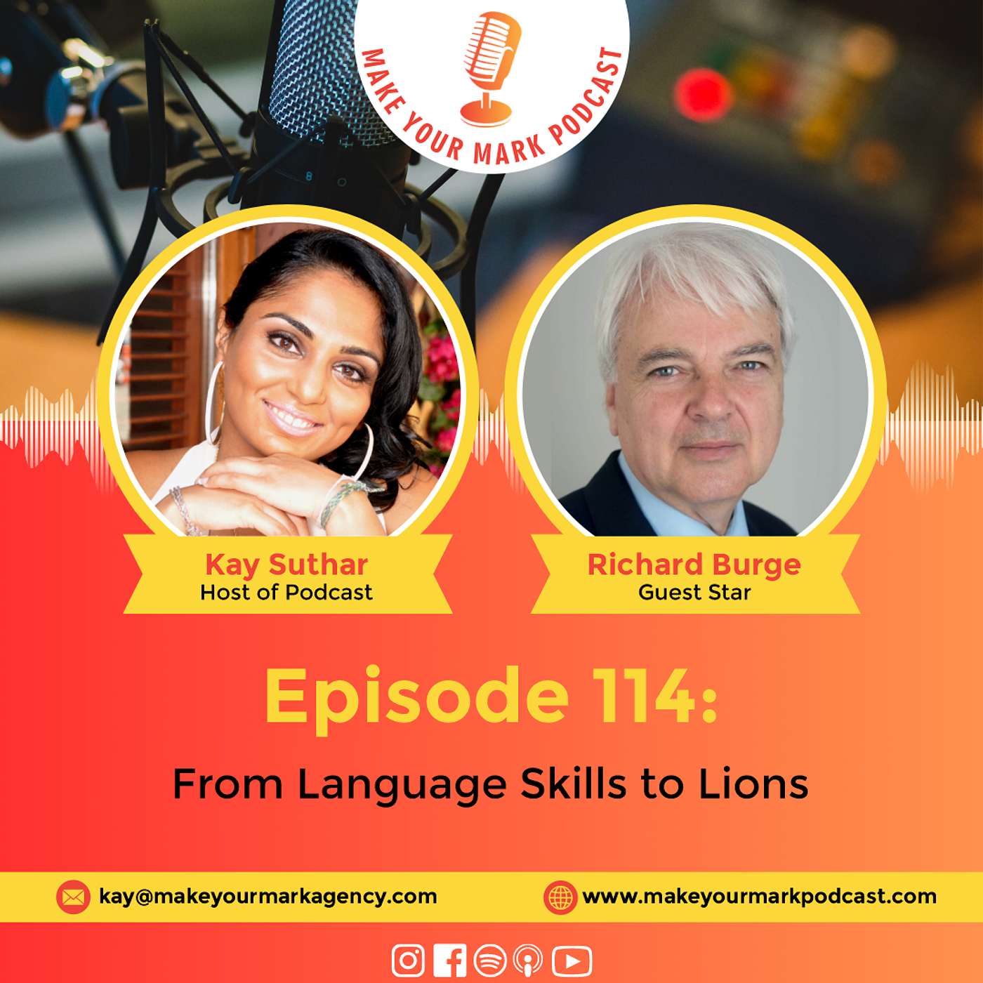MYM 114: | From Language Skills to Lions: A CEO's Journey with Richard Burge