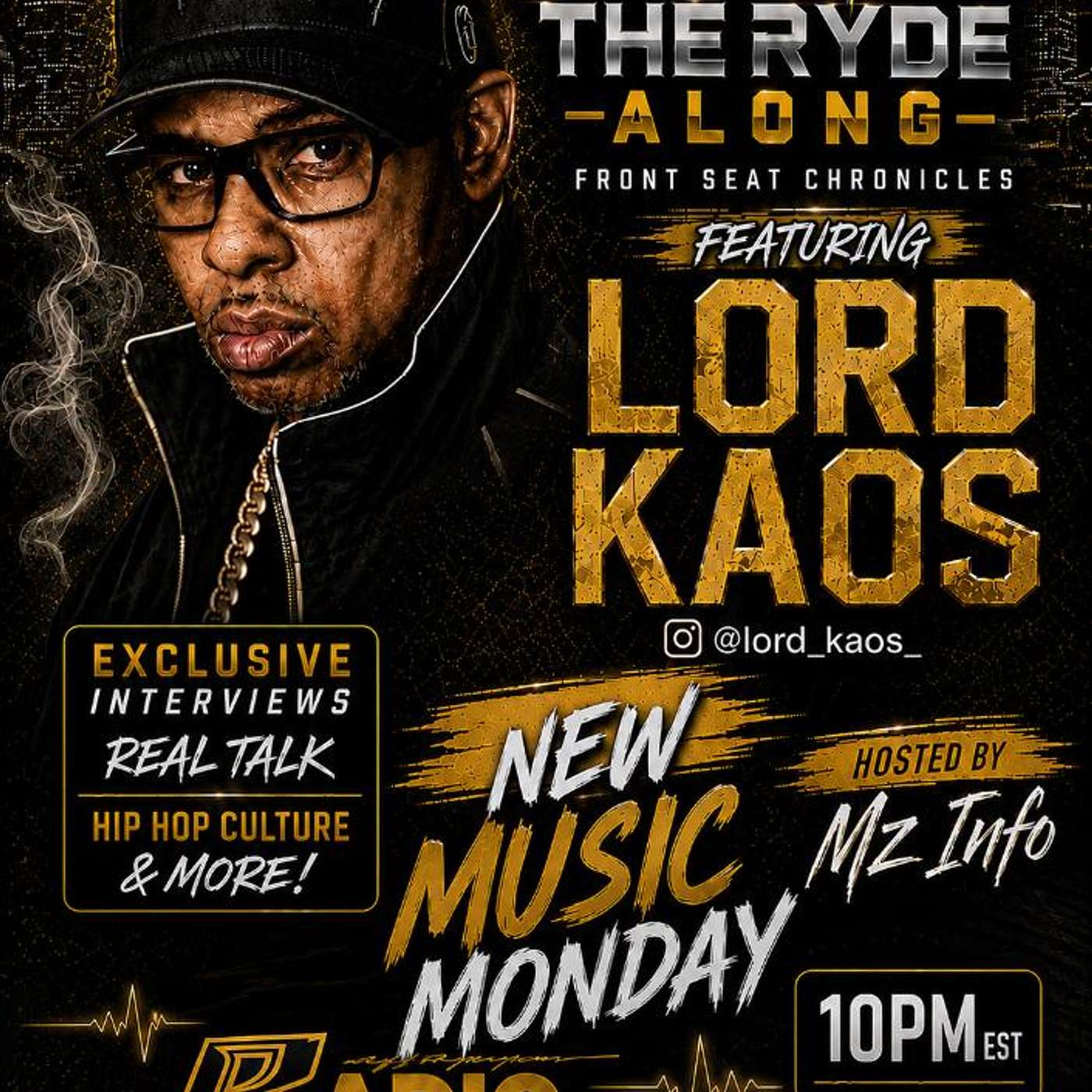 New Music Monday with Mz Info ft- Lord Kaos (New Artist) & Music episode artwork