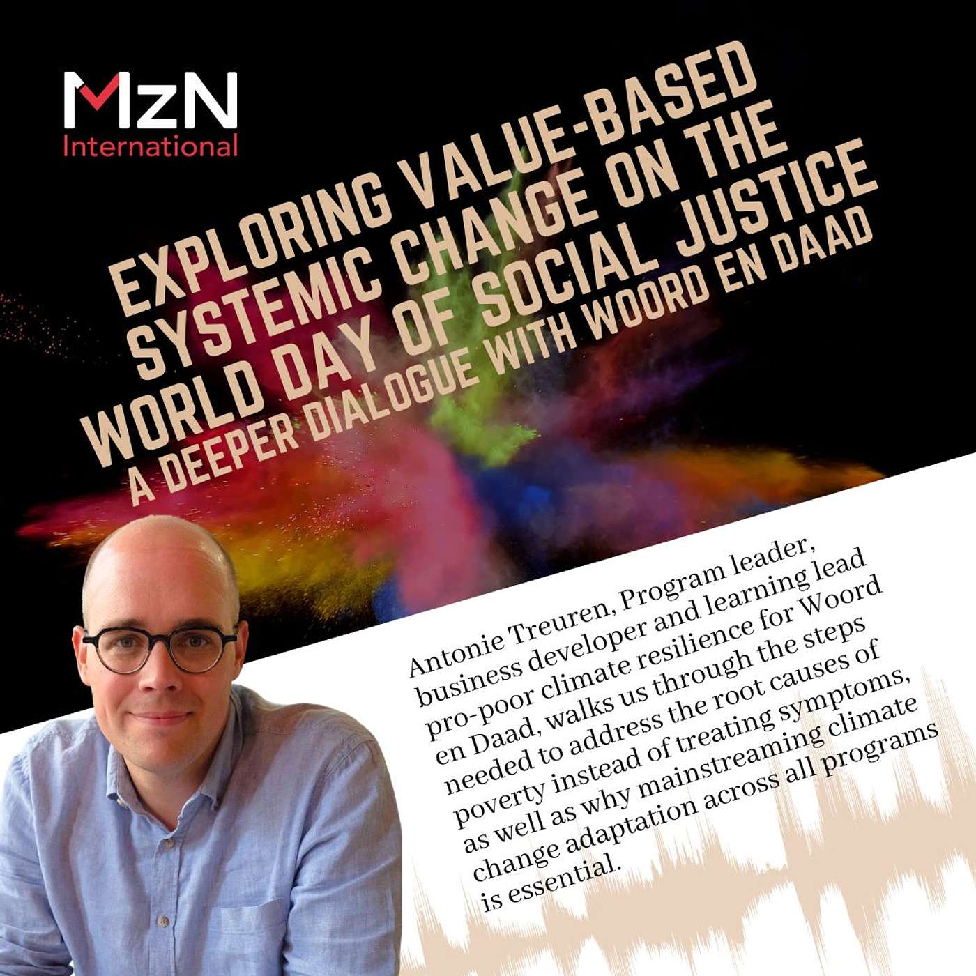 Exploring Value-Based Systemic Change on the World Day of Social Justice. Exploring Value-Based Systemic Change on the World Day of Social Justice.