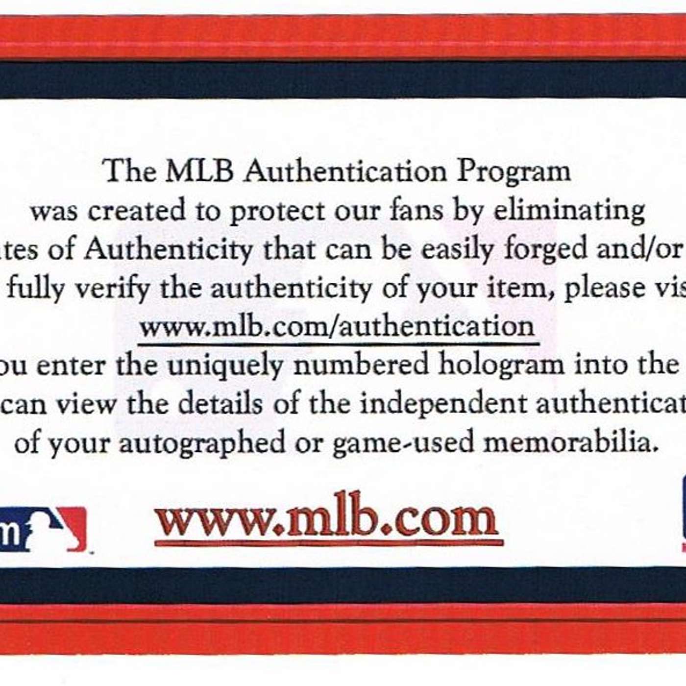 Best Autograph Authentication in Sports?  Why you NEED This COA in Your Collection