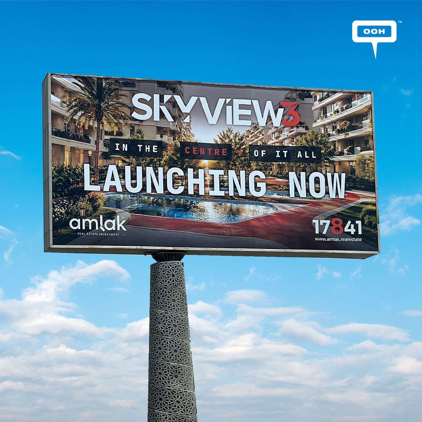 Amlak Real Estate Investment Unveils SkyView 3 with a Premium Lifestyle-Focused OOH Campaign