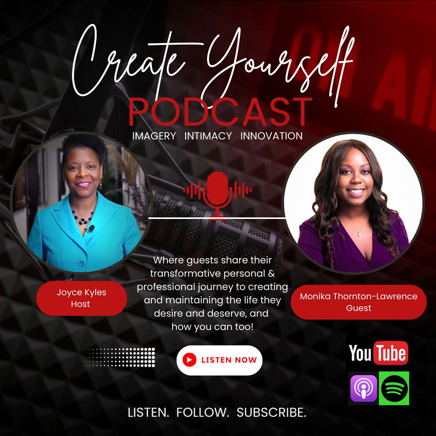 Create Yourself: Imagery. Intimacy. Innovation.