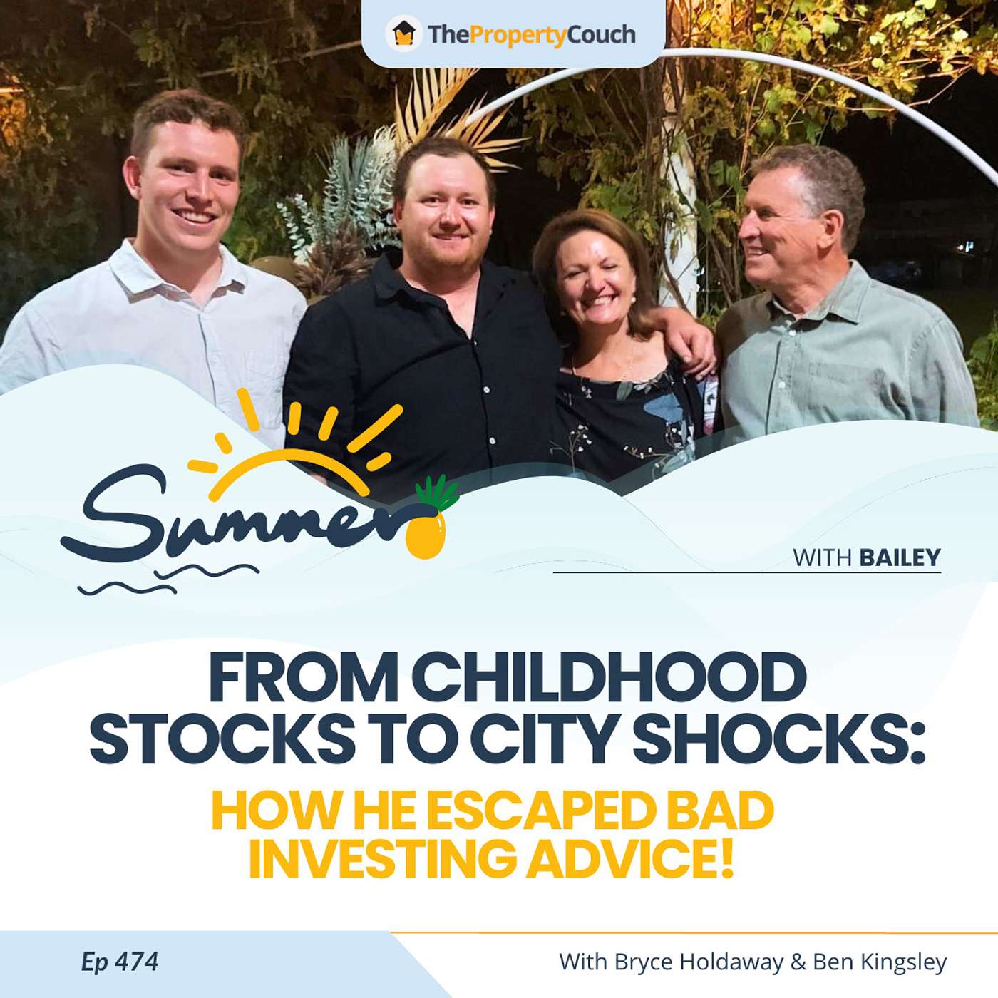 474 | From Childhood Stocks to City Shocks: How He Escaped Bad Investing Advice! - Chat with Bailey