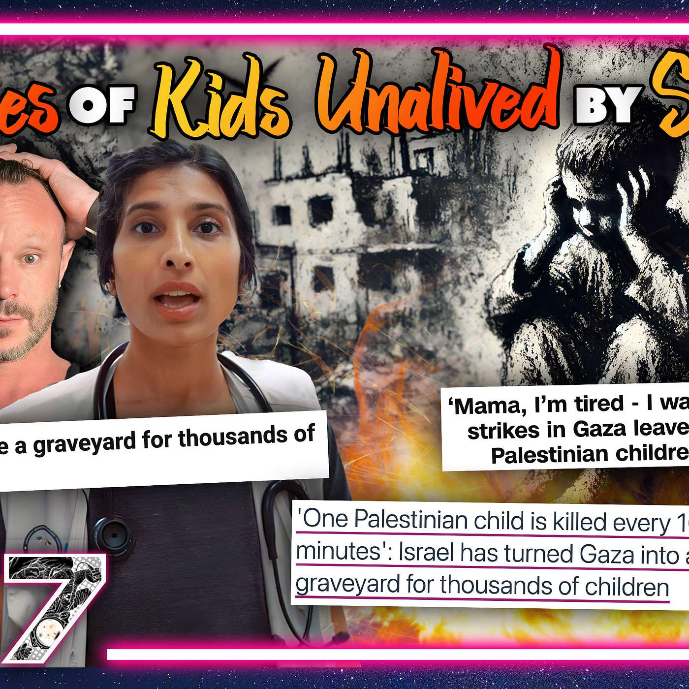 Eyewitness of Israeli War Crimes Against Children in Gaza