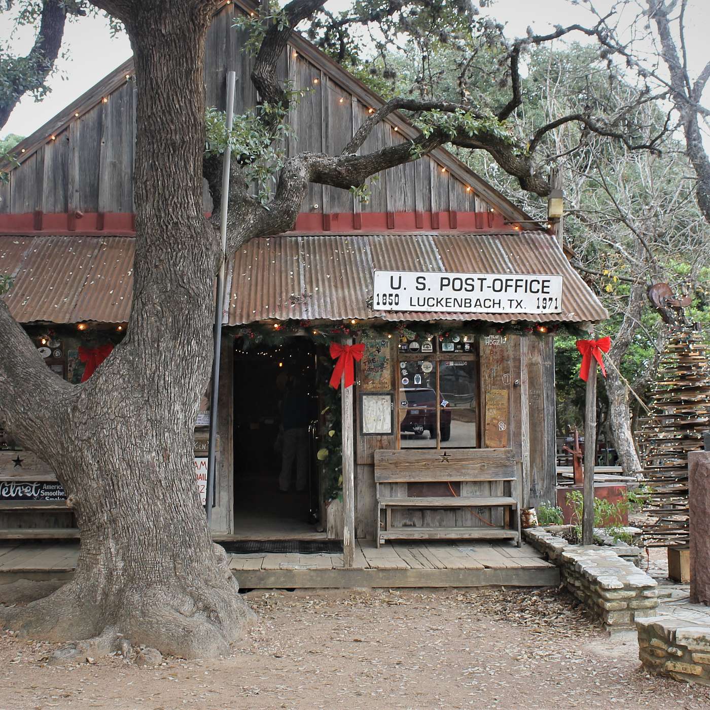 LUCKENBACH: The center of the universe. 
