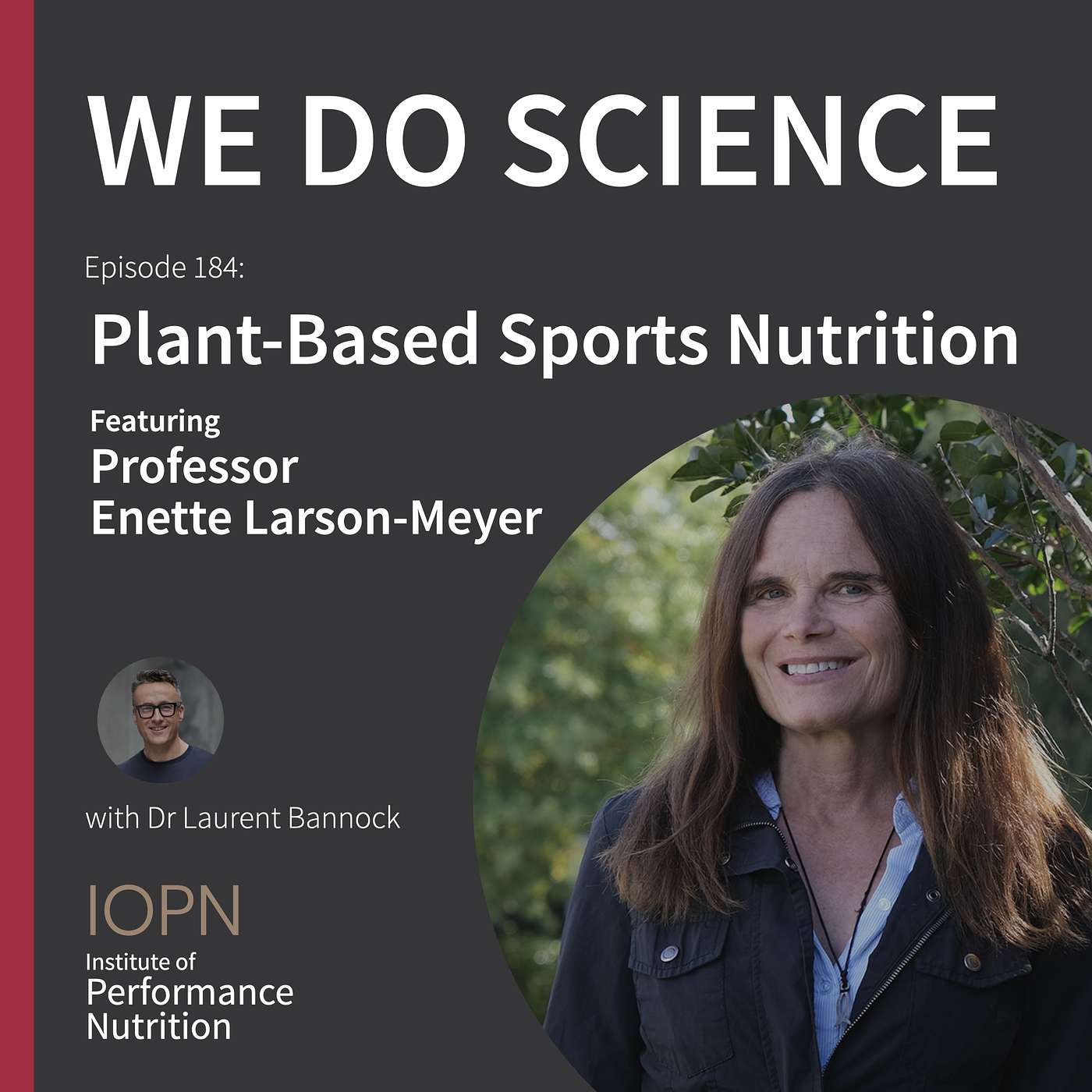 cover of episode "Plant-Based Sports Nutrition" with Professor Enette Larson-Meyer