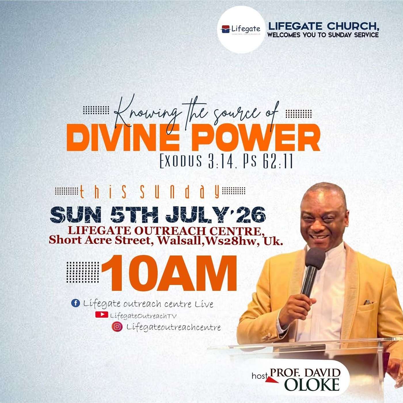 Knowing Source of Divine Power (Session 1) - Lifegate Church - 5.7.26 episode artwork