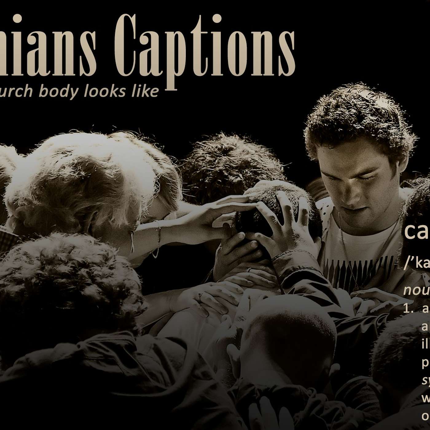 Corinthian's Captions - Message 3 - Building Materials episode artwork