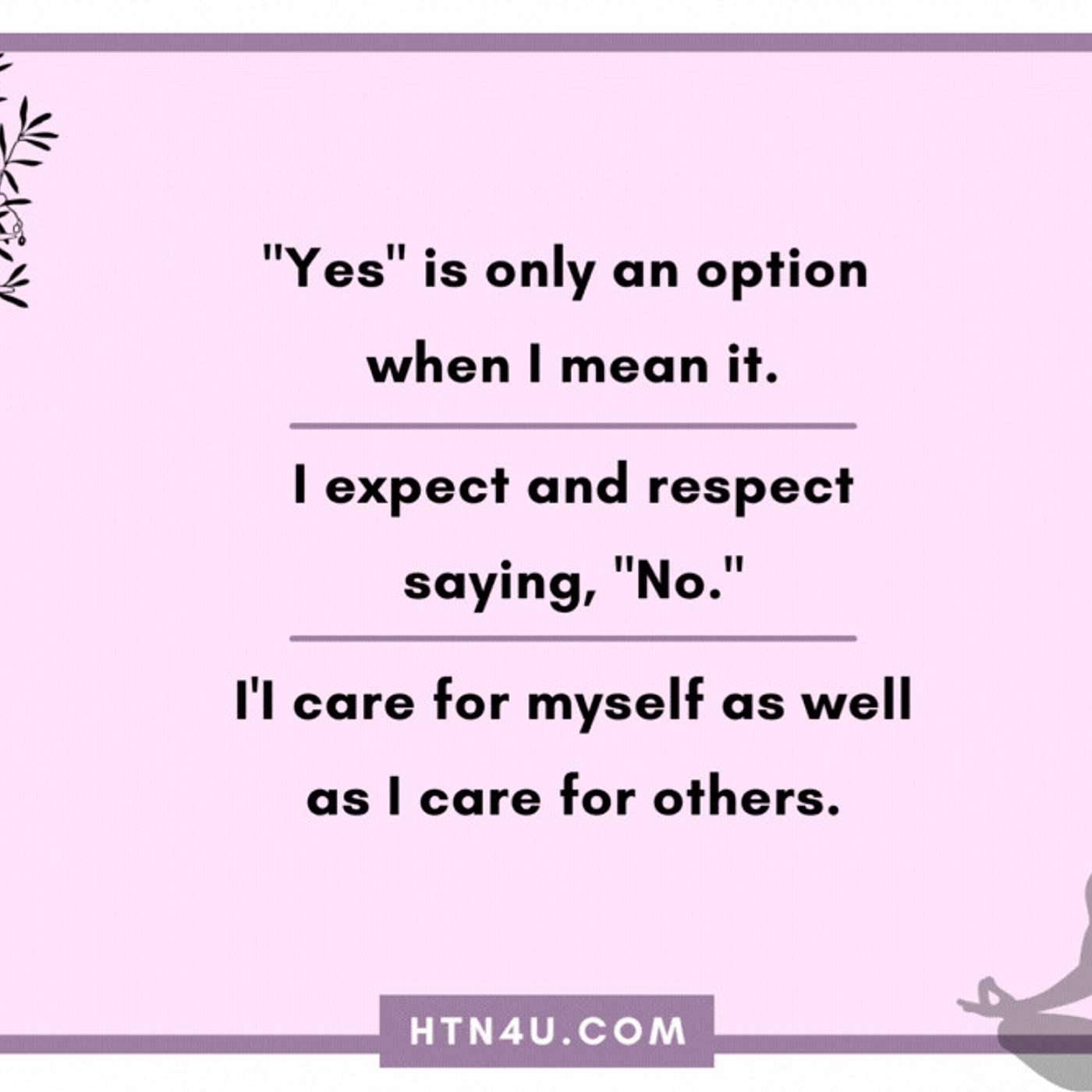 1006: HTN4U Affirmations on Self-esteem