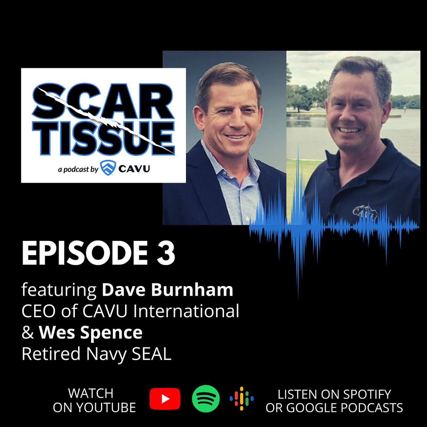 3. Dave Burnham - CEO of CAVU International and Wes Spence, Retired Navy SEAL episode artwork