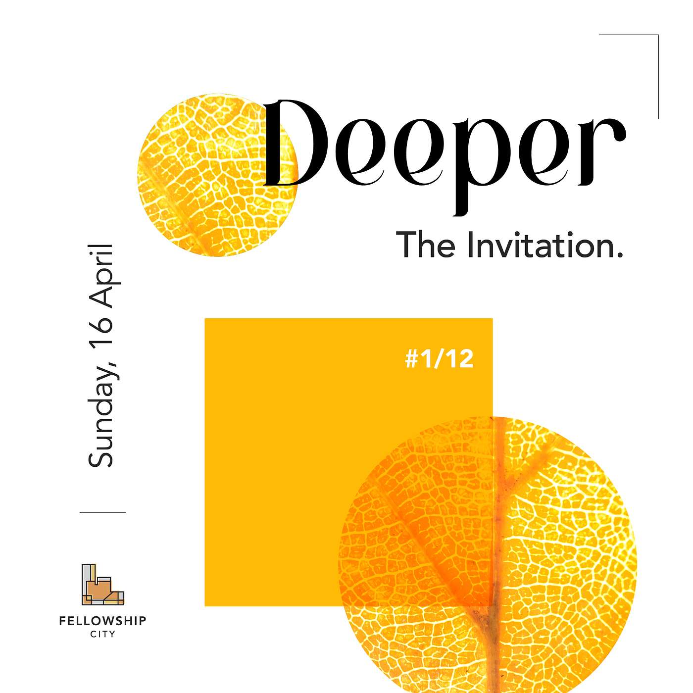 Deeper: E1 - The Invitation - Matthew 11:28-30 episode artwork