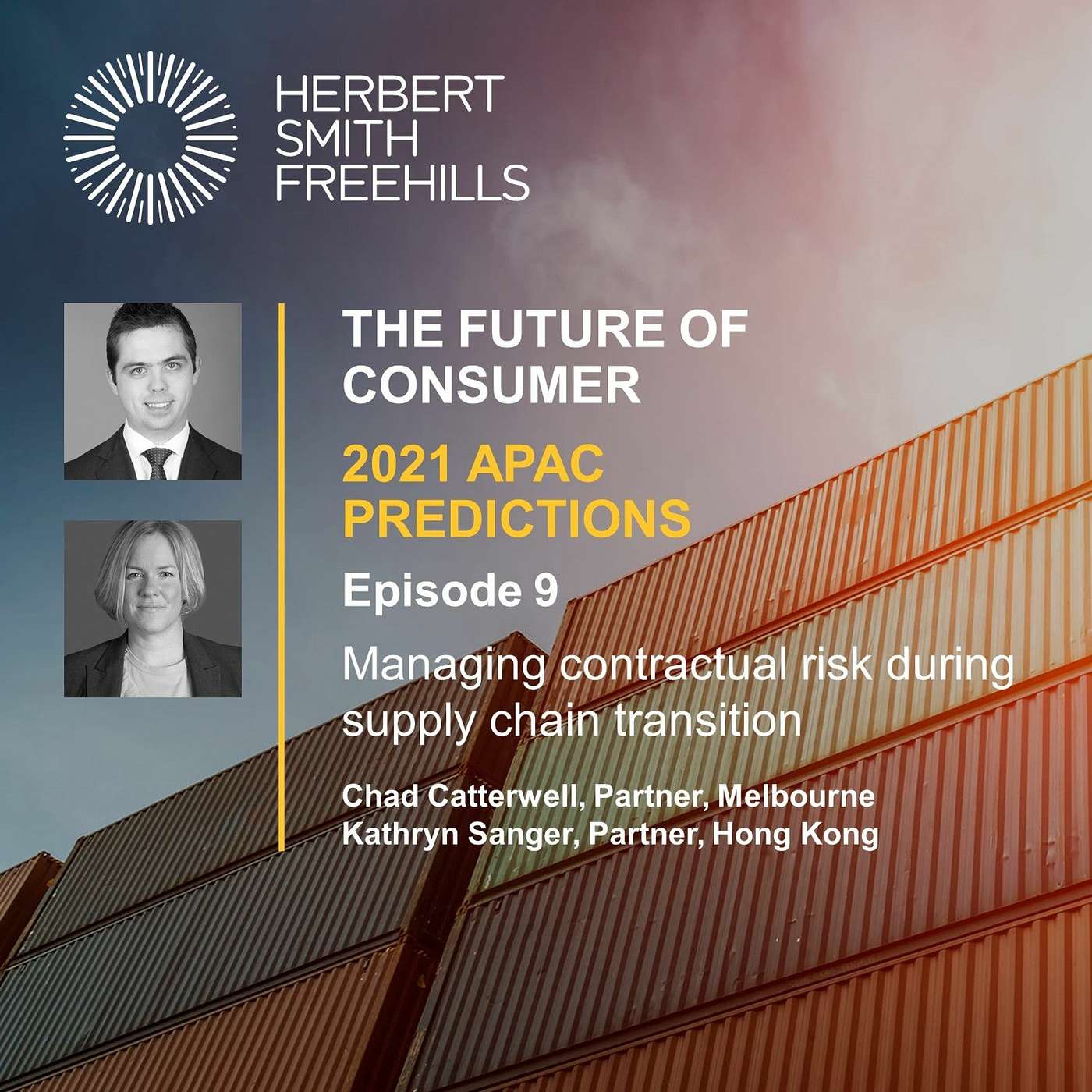 Future Of Consumer: Episode 9 - Managing contractual risk during supply chain transition episode artwork