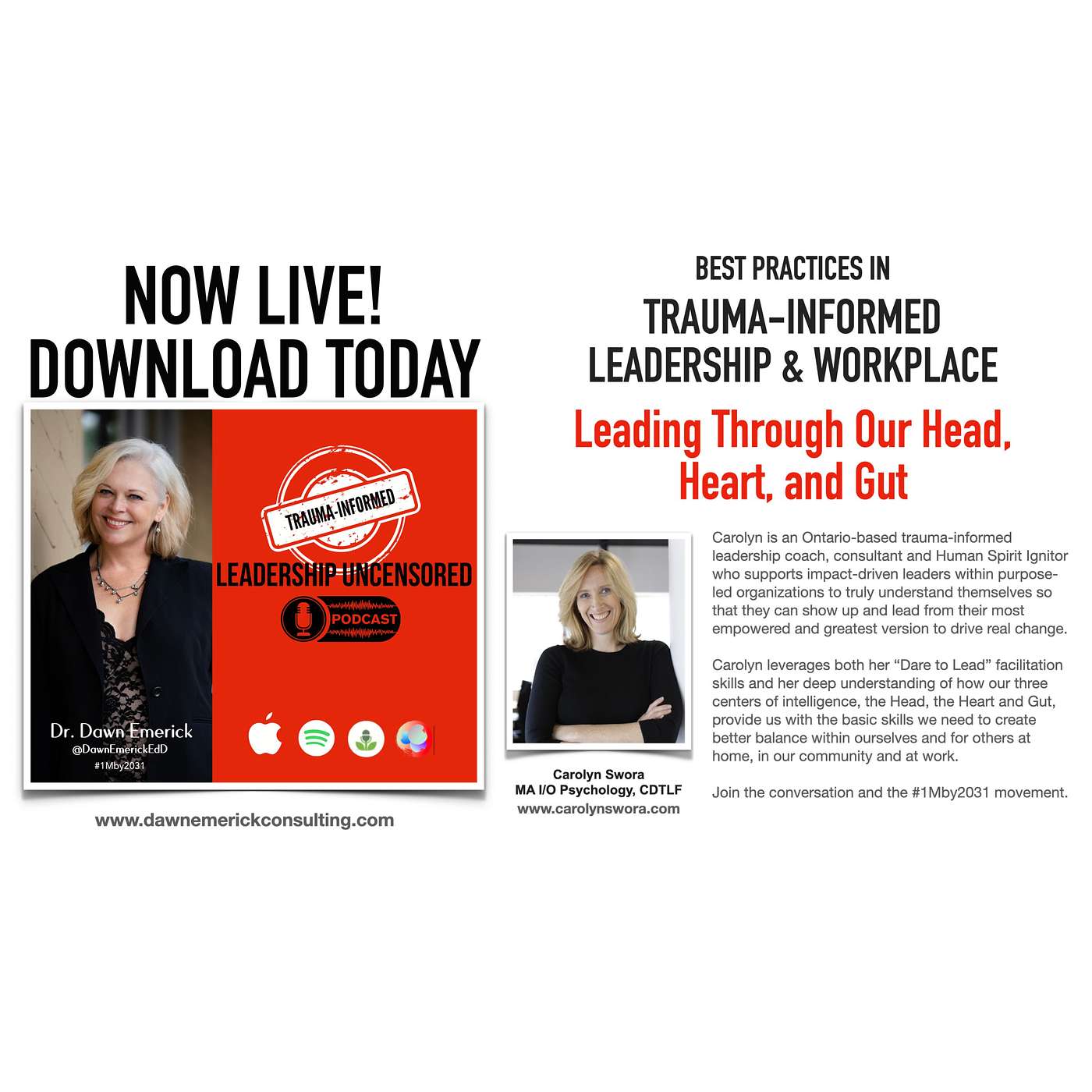 Season 3 Episode 18 Best Practices in Trauma-Informed Leadership: Leading Through Our Head, Heart, and Gut