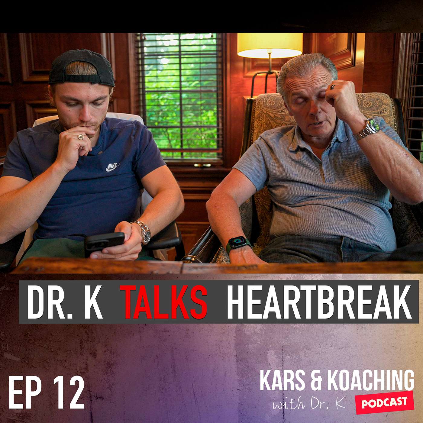 cover of episode #12 - Q&A Session with Dr. K and His Son | Medical Advice, Car Talk, Heartbreak, and Mental Health