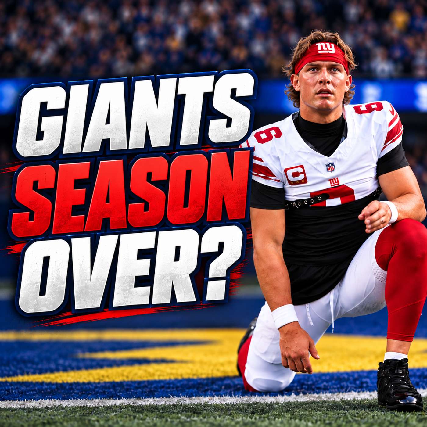 Jaxson Dart's Knee Looms Over Giants-Titans Preview episode artwork