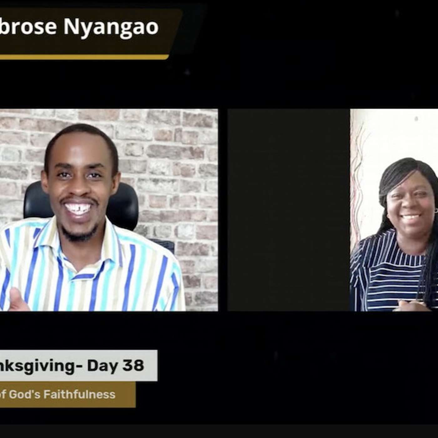Martha Nyangao celebrates Rev. Ambrose 40 years in ministry episode artwork