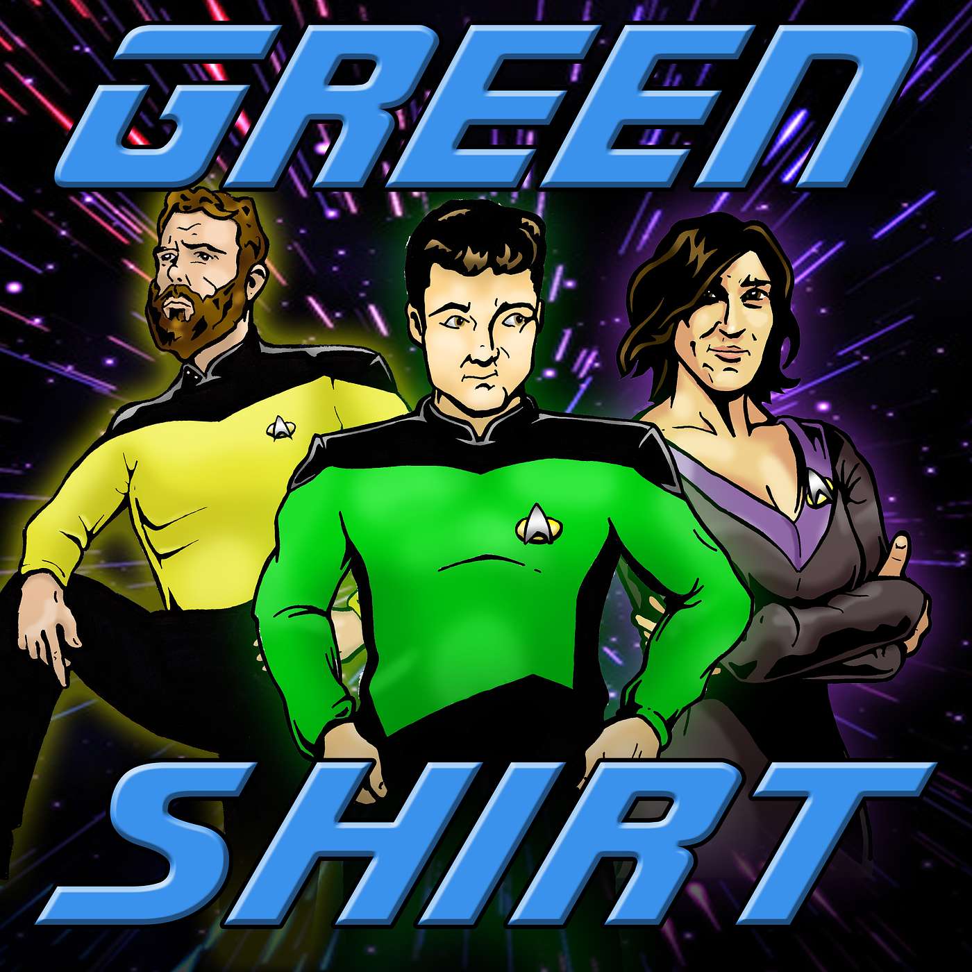 Green Shirt Podcast - Picard by the Yard: Fashionably Going Where No One Has Gone Before | Captain Picard Week