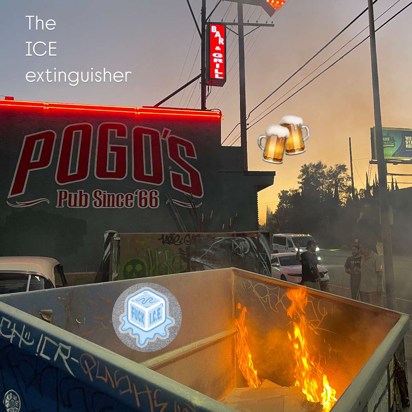 the JOB pod #8 episode artwork