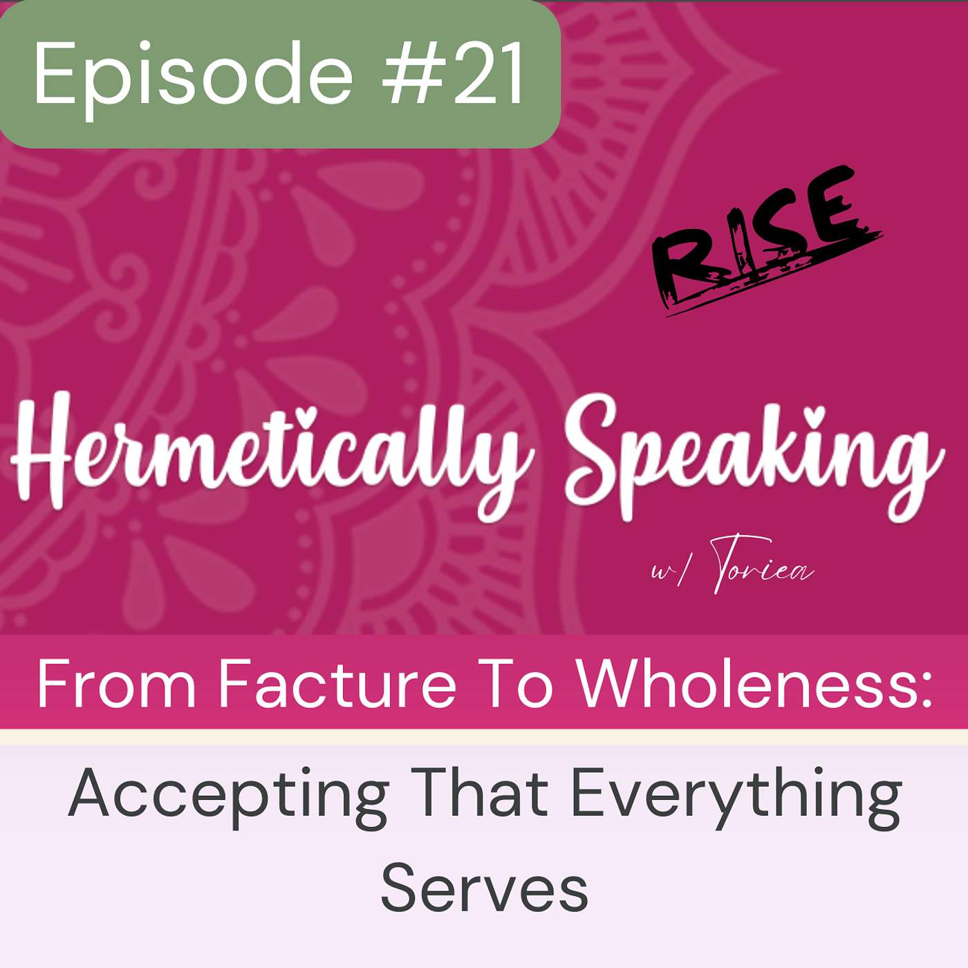 A Spiritual World (FKA - Hermetically Speaking)