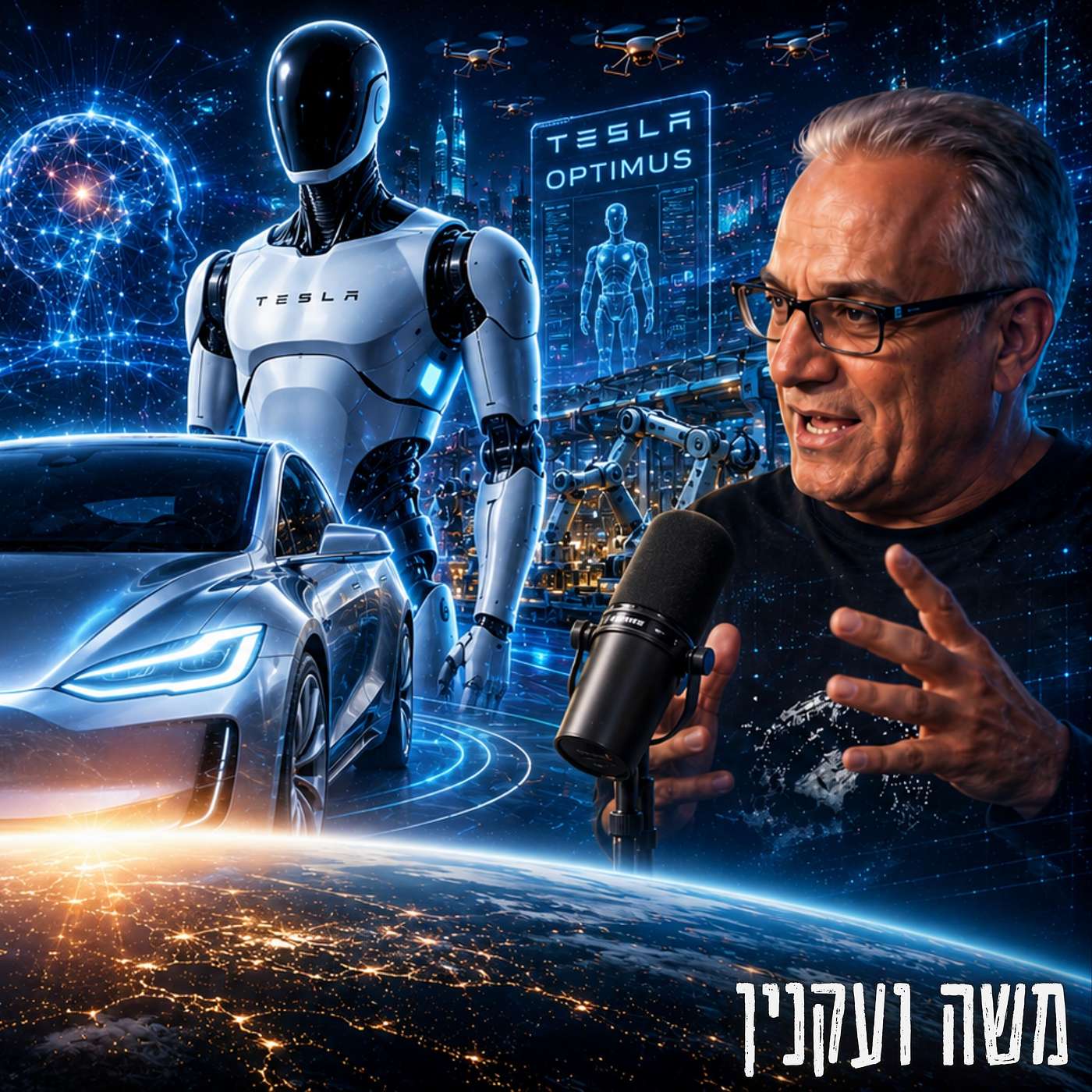 #934 משה ועקנין - לא רק מכוניות: התוכנית המלאה של אילון מאסק לעתיד של כולנו