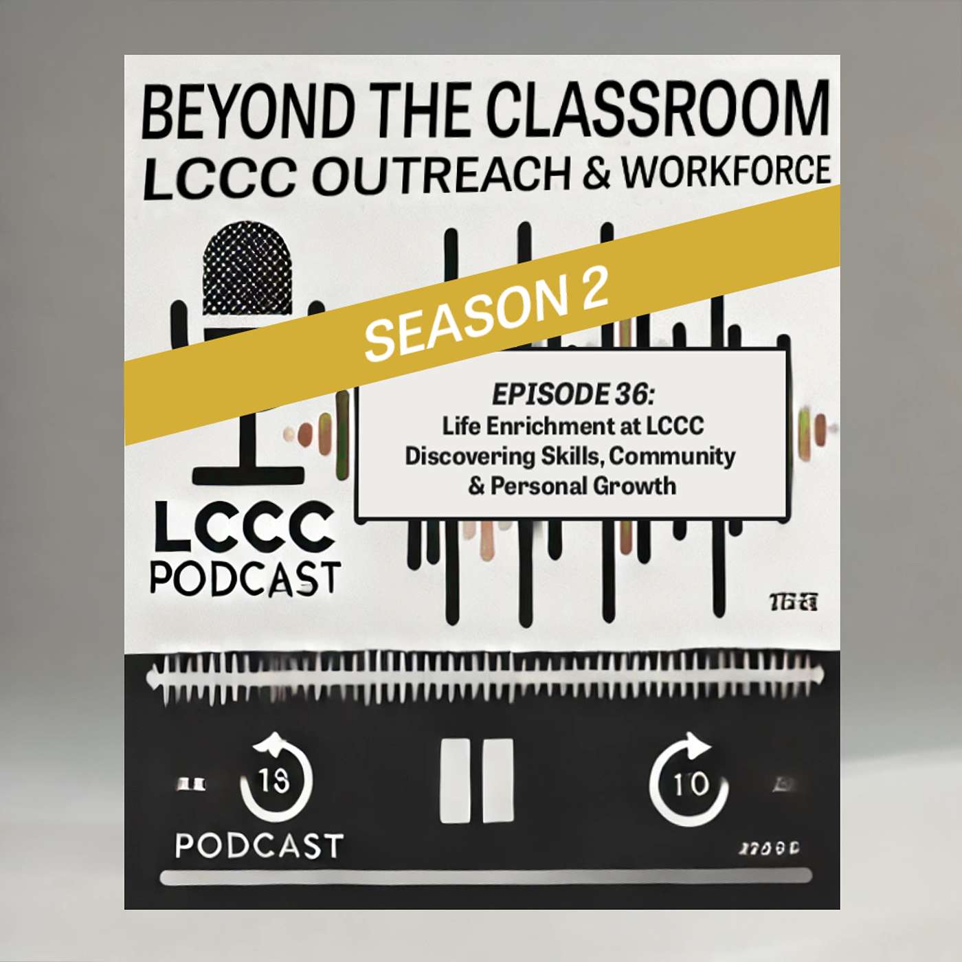 Episode 36 | Season 2: Life Enrichment at LCCC | Discovering Skills, Community & Personal Growth • Beyond the Classroom