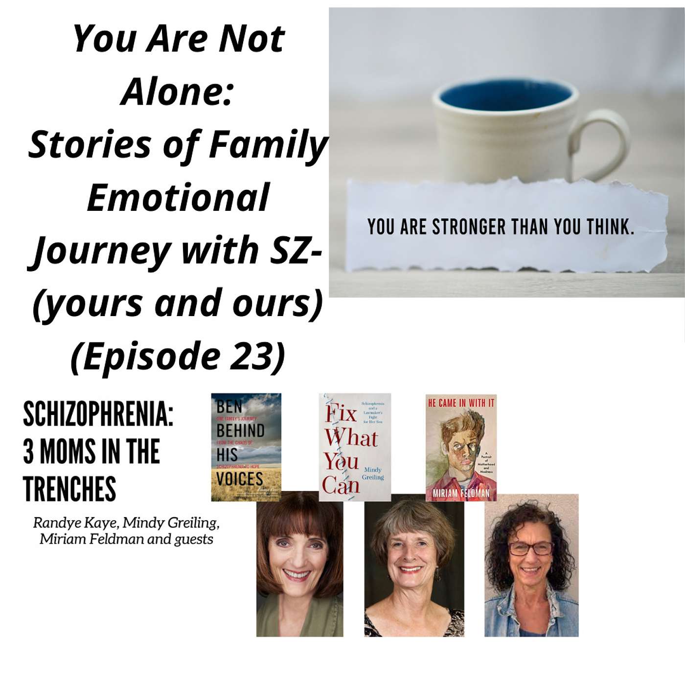 Schizophrenia: Three Moms in the Trenches