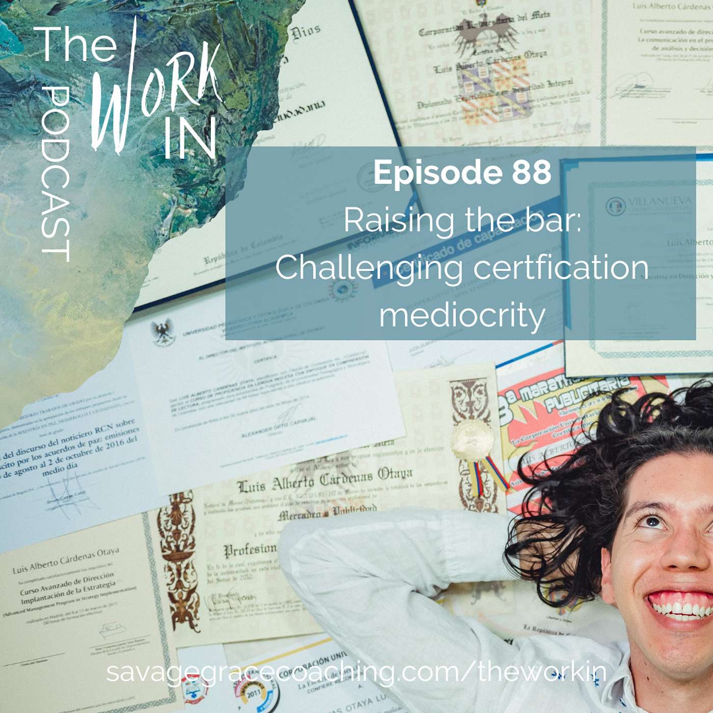 The Work IN to move out of stress, tension & anxiety