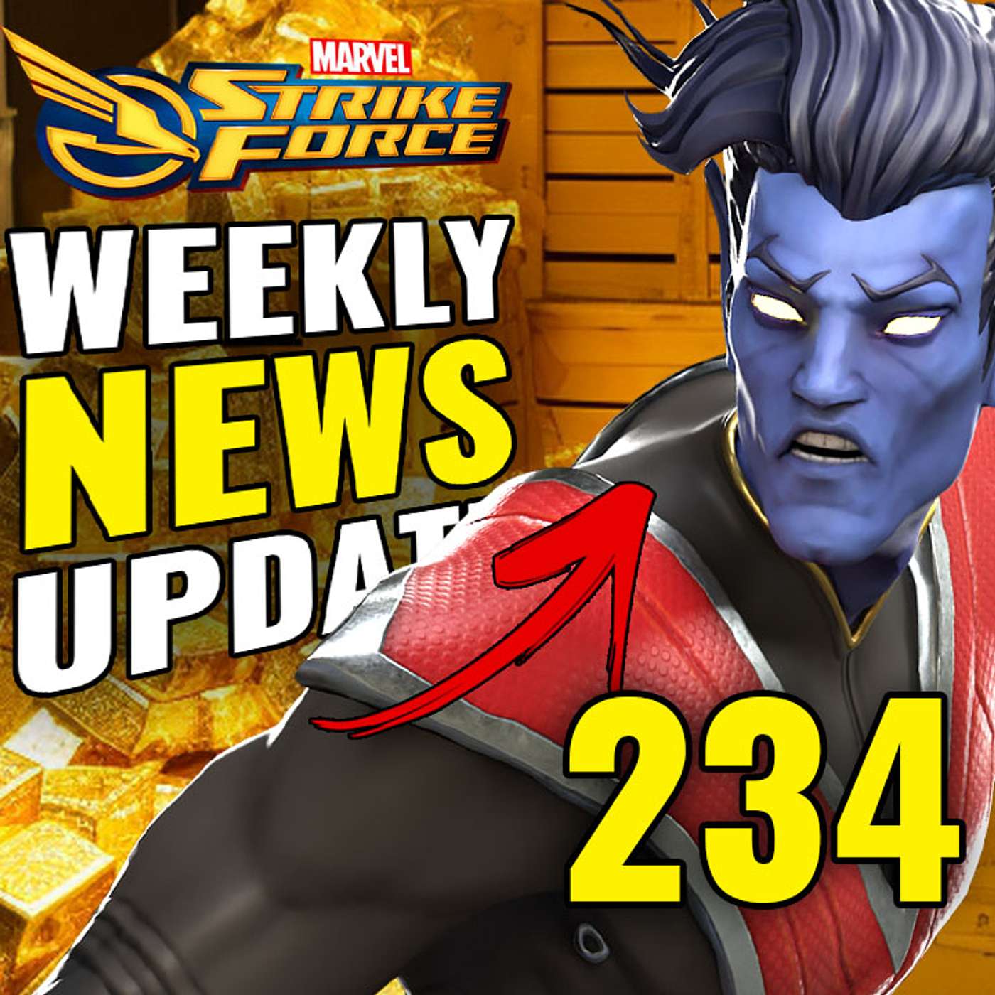 Episode 234: MORE GOLD AND TRAININMG MATS!, Ultimus Store Values, Holiday Gifts Coming - Marvel Strike Force