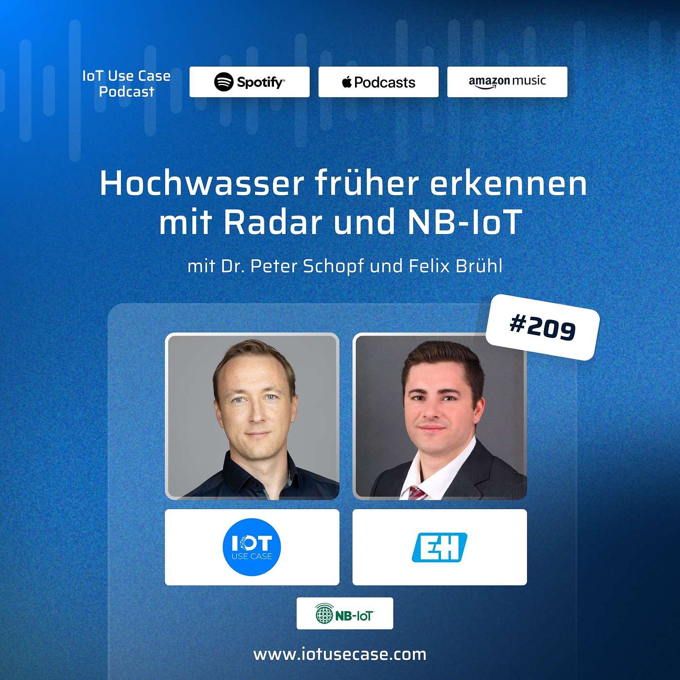 #209 | Hochwasser früher erkennen mit Radar und NB-IoT | Endress+Hauser episode artwork